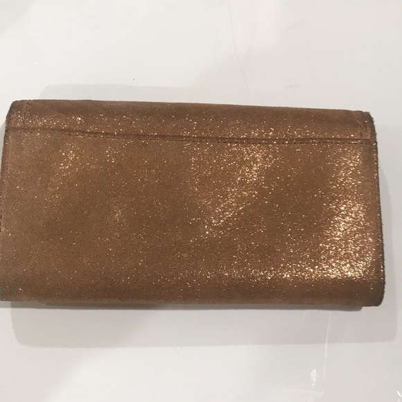 Cole Haan Wallet shimmer brown 8x4.5 leather - Picture 5 of 7